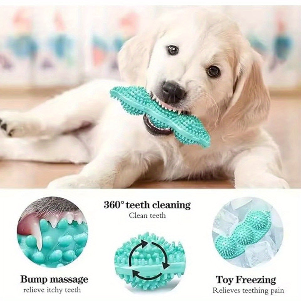 3pcs Pet Chew Toys Puppy Toys Bite Tear Resistant Clean Pet Cleaning Toys Relieve Growing Pain Easy to Clean Puppy Toys Pet Gifts Suitable for Cats Dogs Pets Of All Sizes
