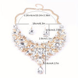 Vintage Luxury Synthetic & Crystal Jewelry Set