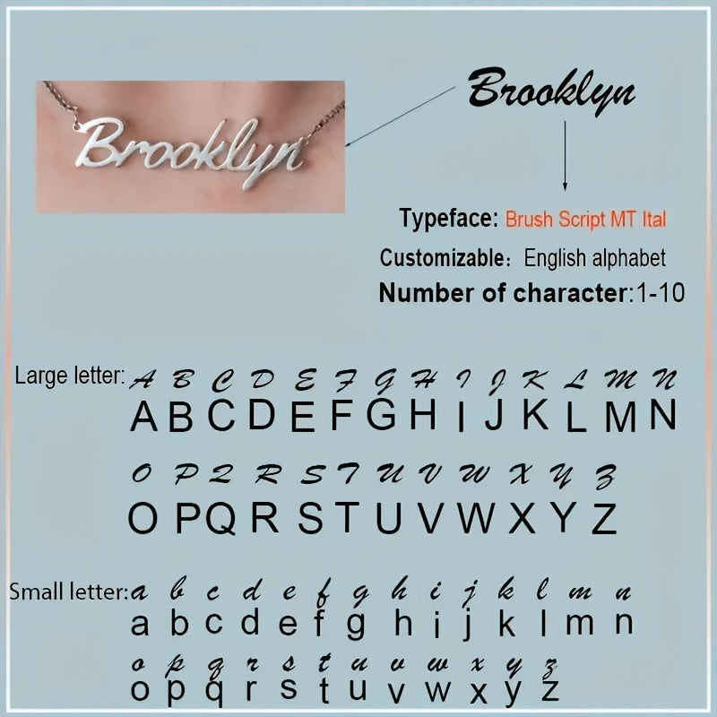 Elegant Custom Name Necklace