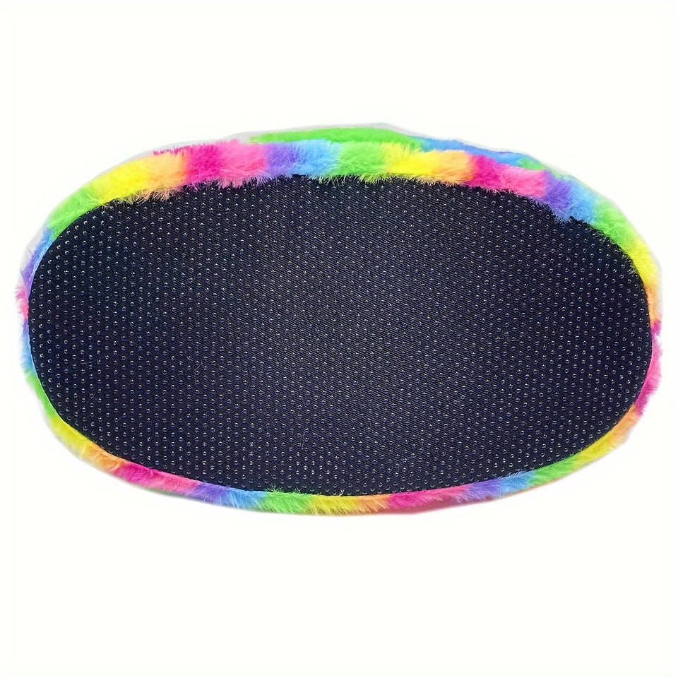 Winter Warm Home Shoes Women's Plush Sneakers Slippers Indoor Floor Sliders, Cozy House Shoes, Indoor Footwear, Slipon Slippers, Simple Style, Plush Fabric, Soft Lining, Warm Slippers, Cozy Footwear, Winter Essentials, Home C