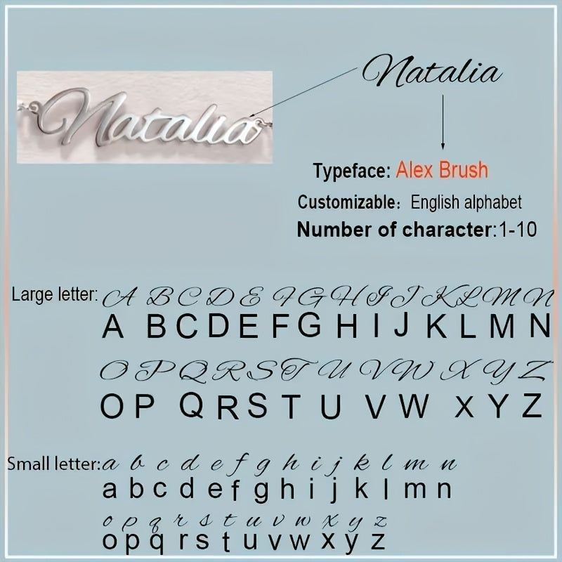 Elegant Custom Name Necklace