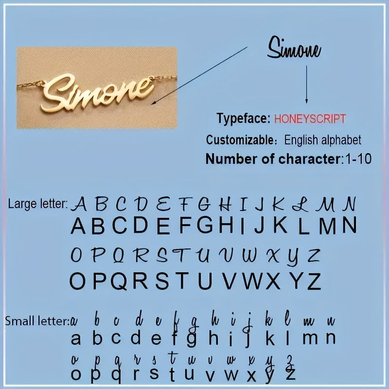 Elegant Custom Name Necklace