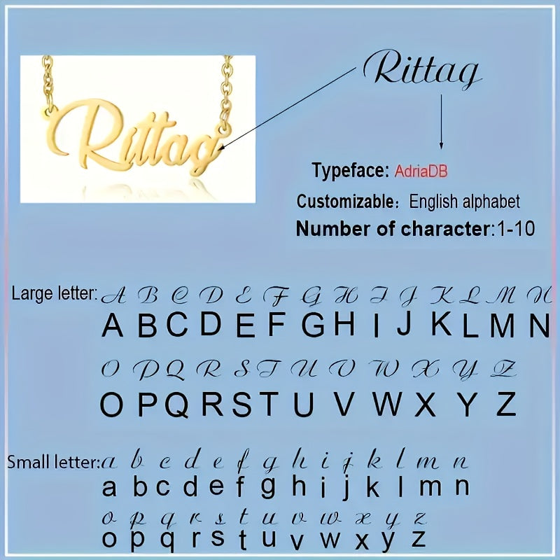 Elegant Custom Name Necklace