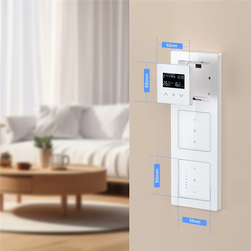 BTLIFE-Smart Thermostat House Wifi Tuya Technology LCD Digital Display For Home Room Temperature Control