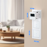 BTLIFE-Smart Thermostat House Wifi Tuya Technology LCD Digital Display For Home Room Temperature Control