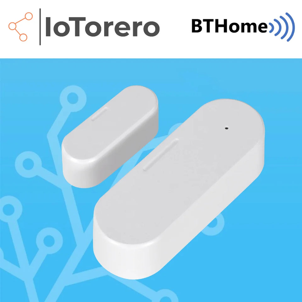 IoTorero BTHome Door Contact with Temperature and Humidity Sensor Works With Home Assistant