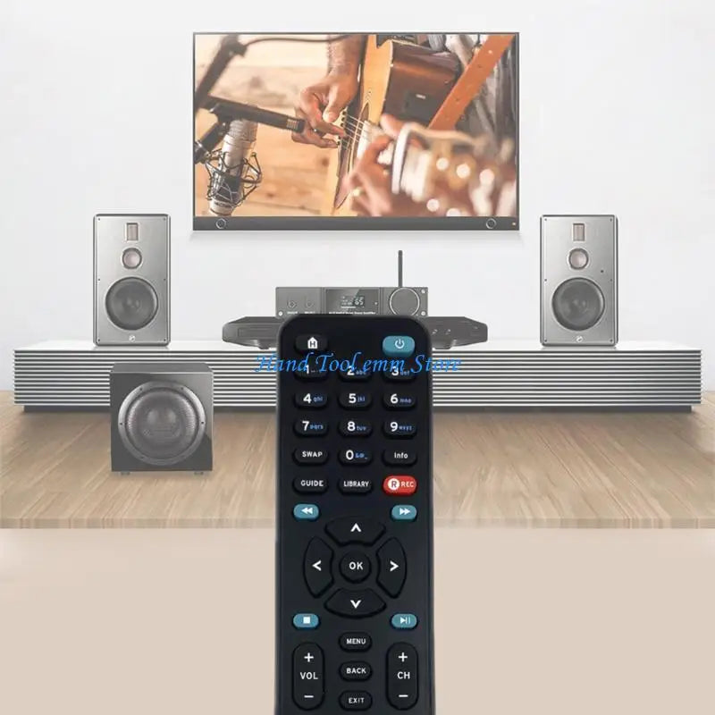 H37F Practical Home Theater Remote Control Comfortable Ergonomic Grip Universal Compatibility Suitable for Office Use