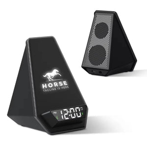 2023 Gadgets Electronic Innovative Wireless Charging BT Speaker Alarm Clock Snooze Mode Speakers Made in China Battery Plastic