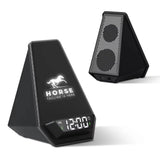 2023 Gadgets Electronic Innovative Wireless Charging BT Speaker Alarm Clock Snooze Mode Speakers Made in China Battery Plastic