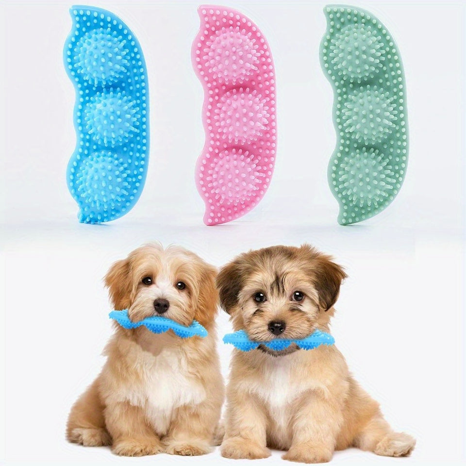 3pcs Pet Chew Toys Puppy Toys Bite Tear Resistant Clean Pet Cleaning Toys Relieve Growing Pain Easy to Clean Puppy Toys Pet Gifts Suitable for Cats Dogs Pets Of All Sizes