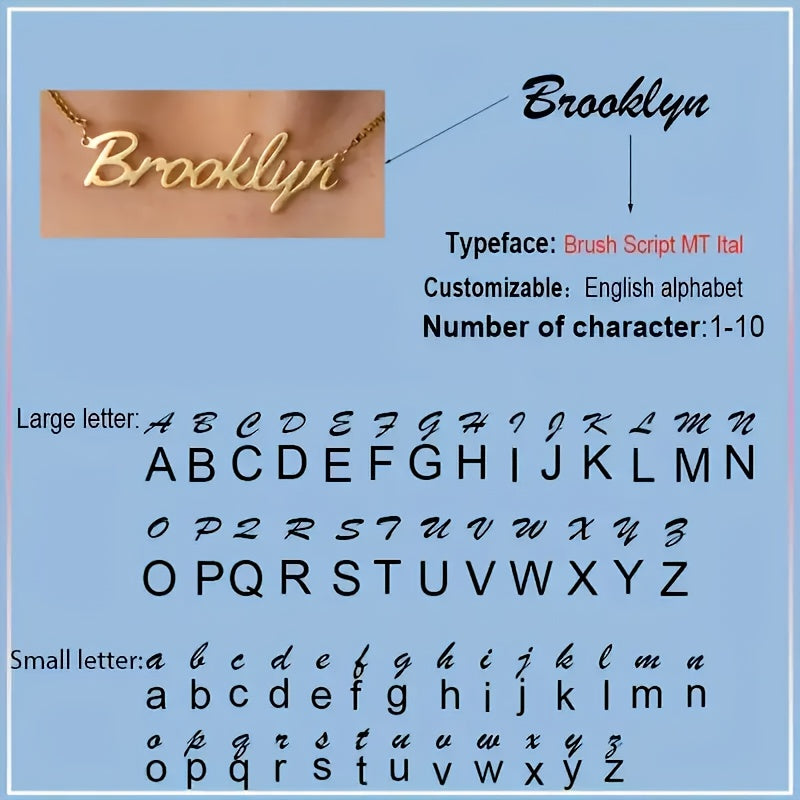 Elegant Custom Name Necklace