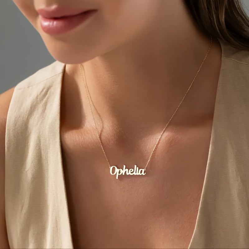 Elegant Custom Name Necklace