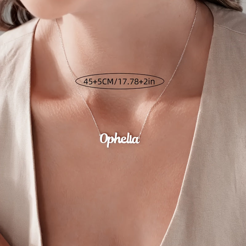 Elegant Custom Name Necklace
