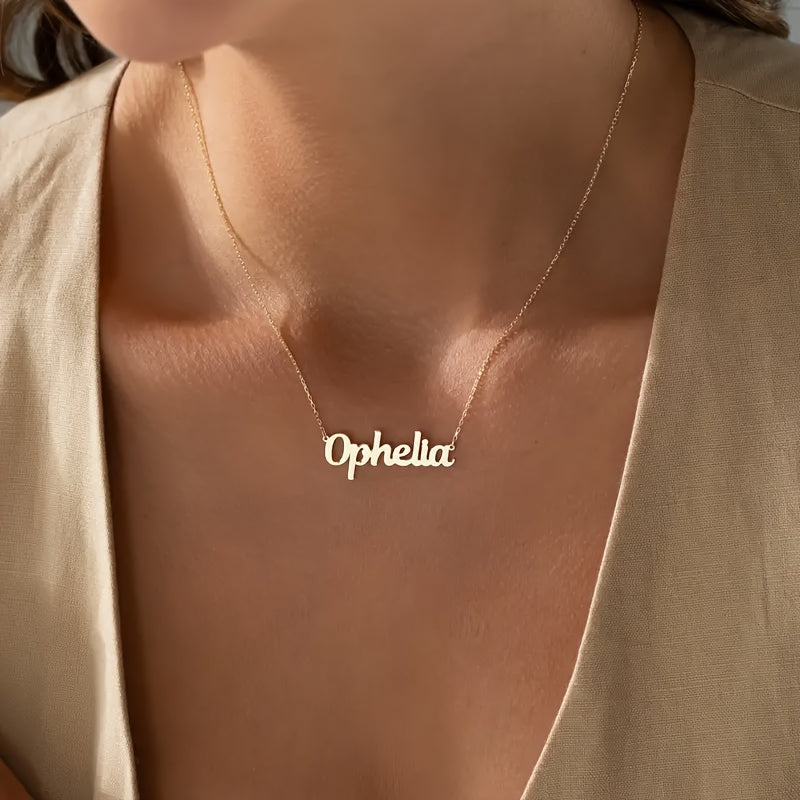 Elegant Custom Name Necklace